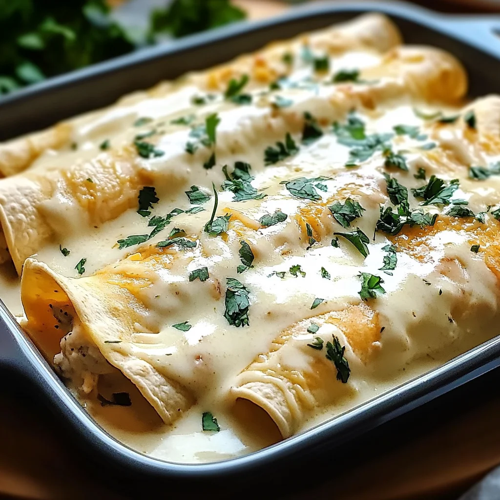 Creamy White Chicken Enchiladas: Your New Favorite Comfor…
