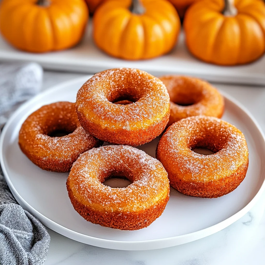 Easy Baked Pumpkin Donuts: Cozy and Irresistibly Delicious