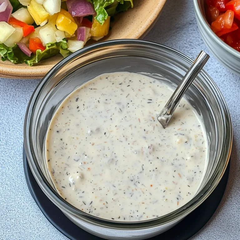 Easy Homemade Creamy Italian Salad Dressing Recipe: Zesty…