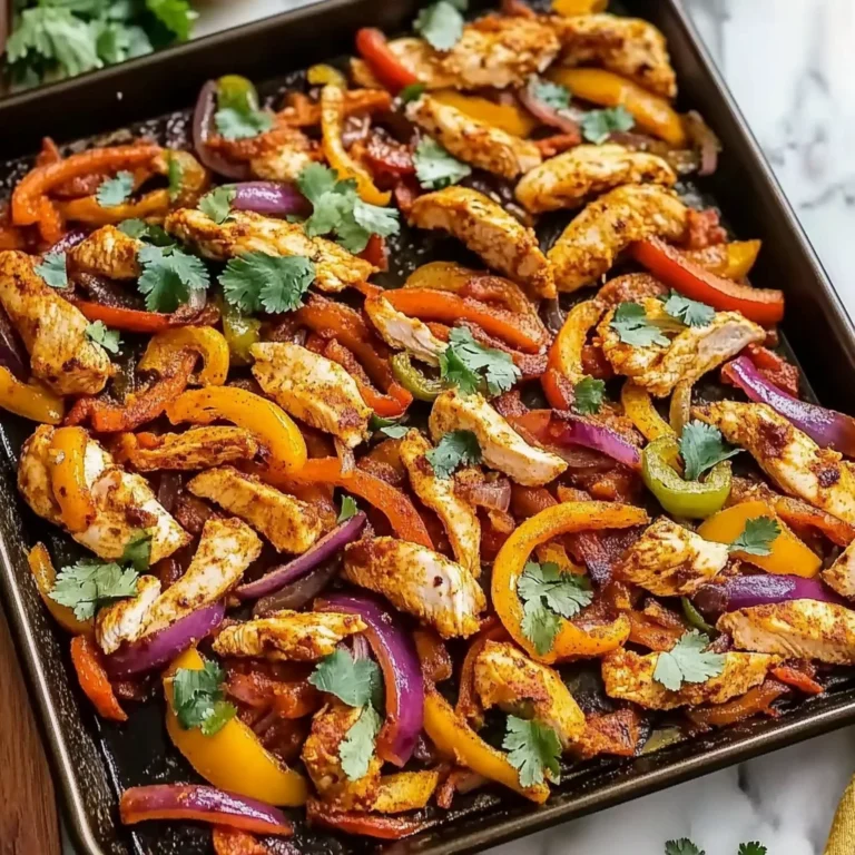 Easy Sheet Pan Chicken Fajitas: Ready in 30 Minutes!
