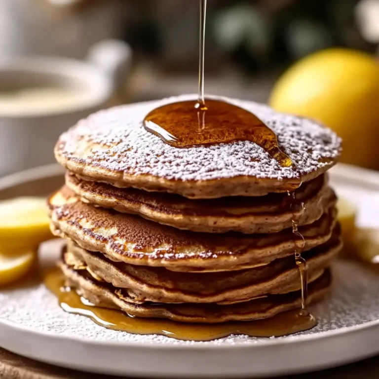 Gingerbread Pancakes with Maple Syrup: Cozy and Delicious