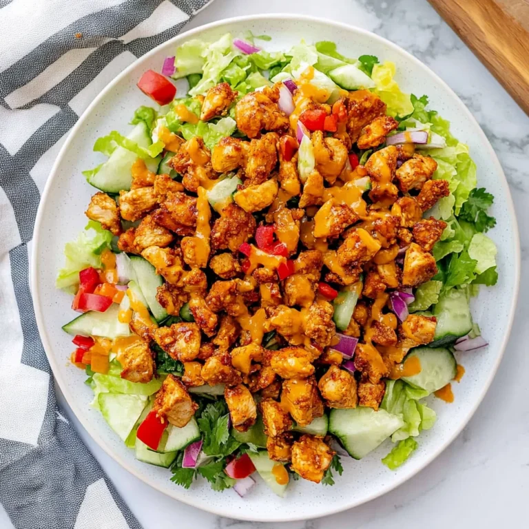 Honey Hot Chicken Salad: Sweet & Spicy Delight