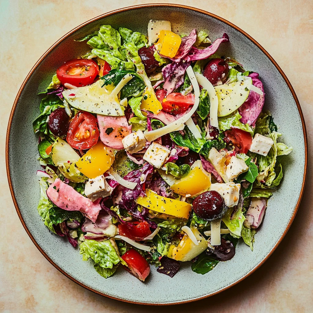 Italian Chopped Salad: Crisp and Flavor-Packed Delight