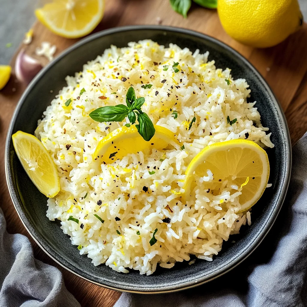 Light and Flavorful Greek Lemon Rice: A Zesty Delight