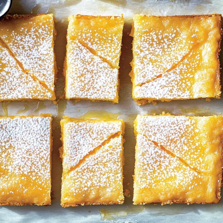 Meyer Lemon Bars: Sweet and Tangy Sunshine Treats