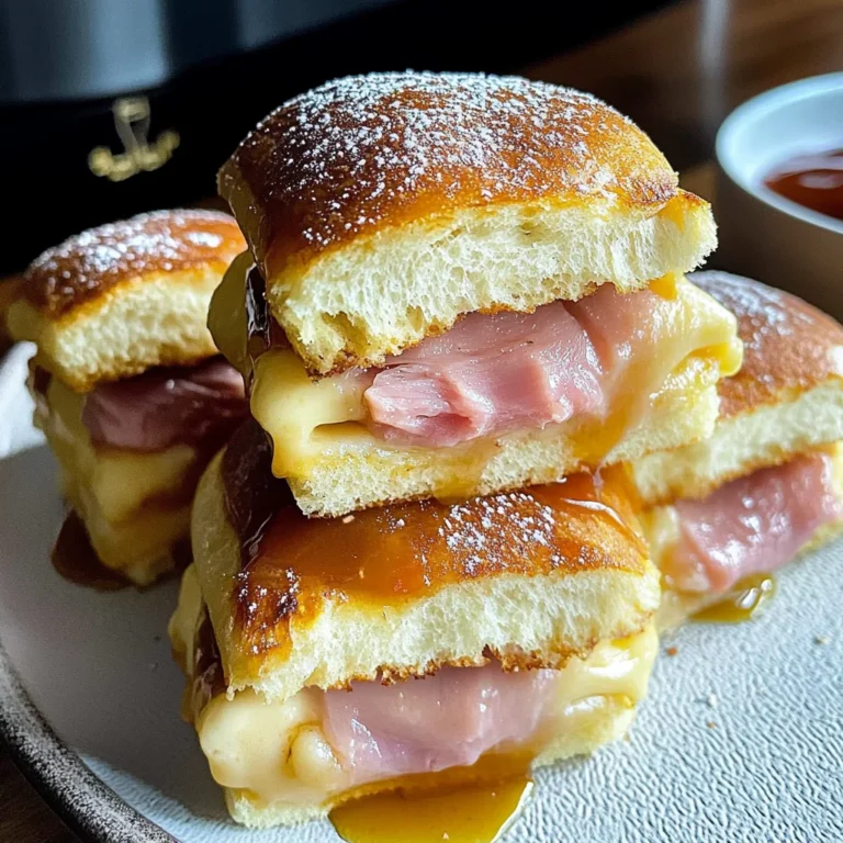 Monte Cristo Sliders: Crispy Comfort in Every Bite