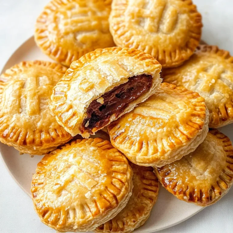 Nutella Mummy Hand Pies: Spooky and Delicious Treats
