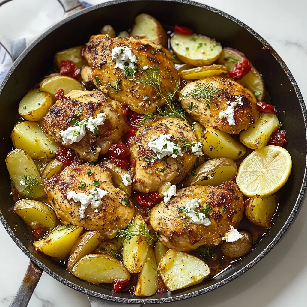 Sheet Pan Lemon Balsamic Chicken and Potatoes: Easy Delight