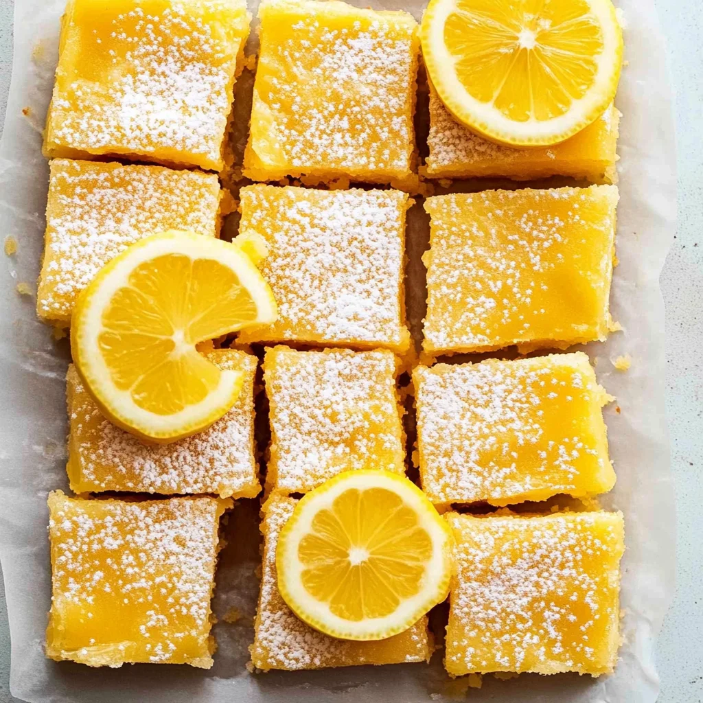 Super Easy Lemon Bars: Bright and Zesty Delight