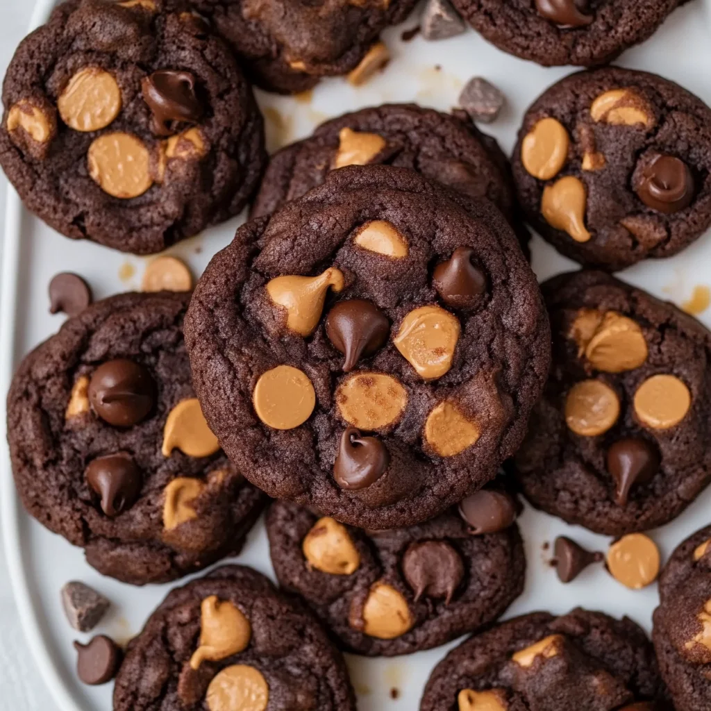 The BEST Chocolate Cookies with Reese’s Peanut Butter Chi…