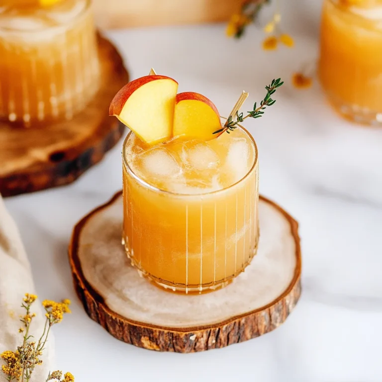 Vanilla Bourbon Cider Cocktail Recipe: Cozy and Irresistible