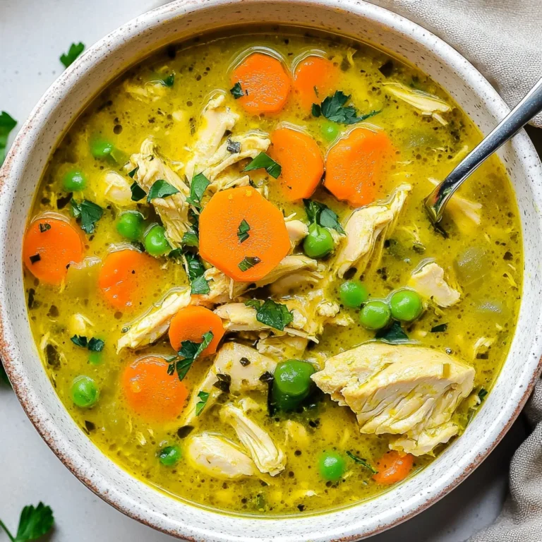 Anti Inflammatory Turmeric Chicken Soup: Comfort in a Bowl