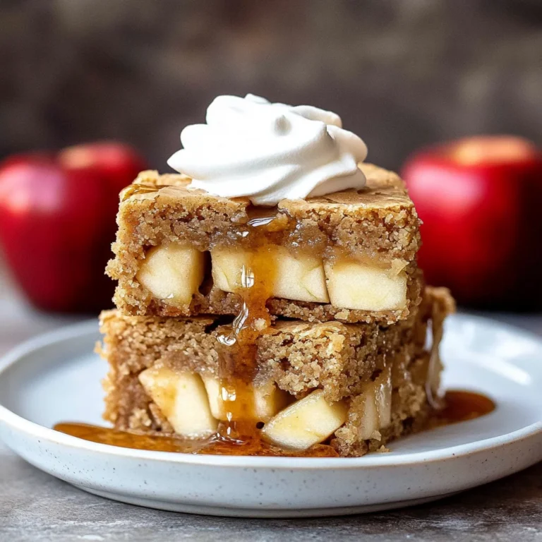 Apple Blondies: Sweet and Chewy Fall Delight