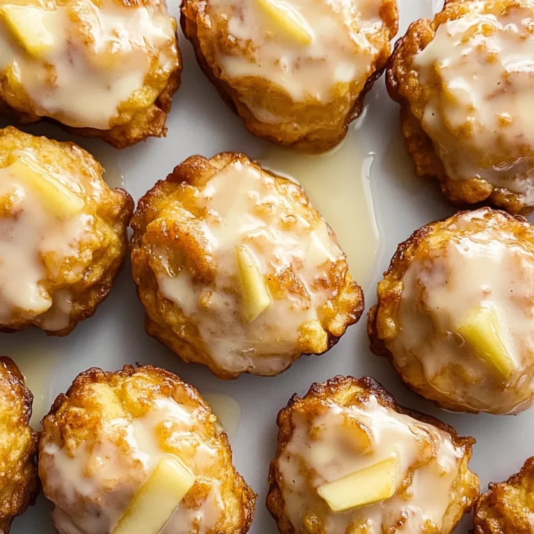 Baked Apple Fritters: Cozy and Irresistibly Fluffy Treats
