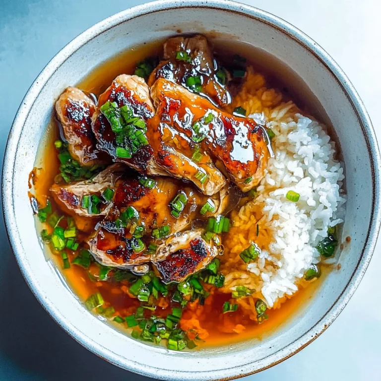 Caramelised Soy Chicken in Garlic Ginger Broth: Incredibl…