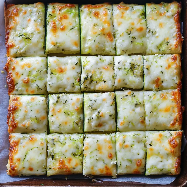 Cheesy Zucchini Breadsticks: Crispy and Irresistibly Good