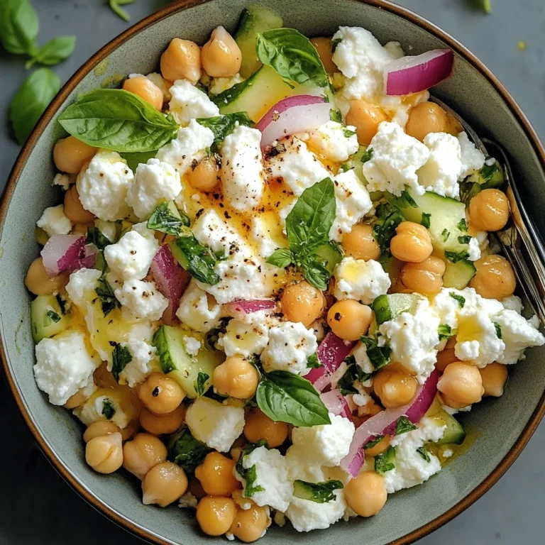 Cottage Cheese and Chickpea Salad: Refreshingly Hearty De…