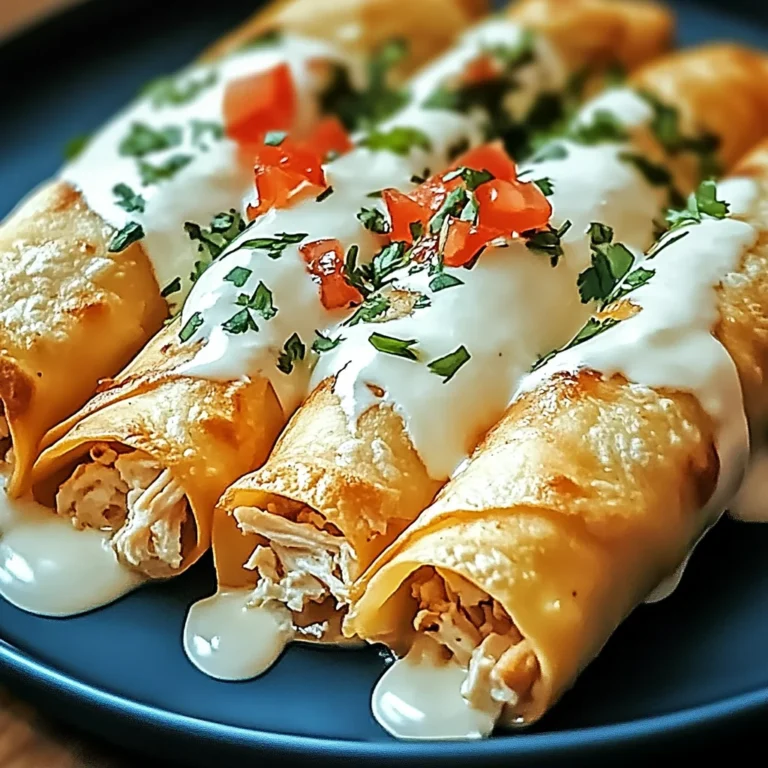 Cream Cheese Chicken Taquitos: Comfort Food Bliss