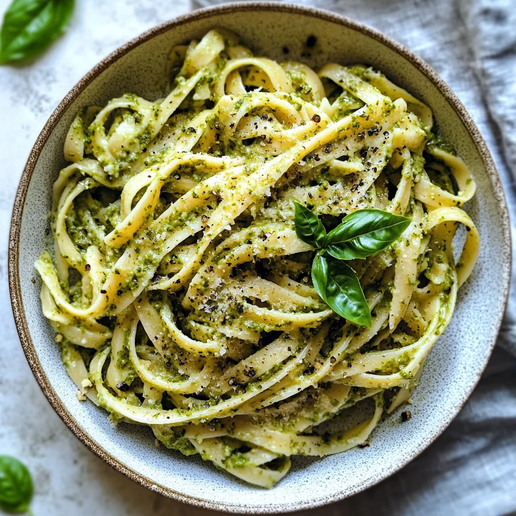 Creamy Pesto Pasta Recipe: Quick and Comforting Delight