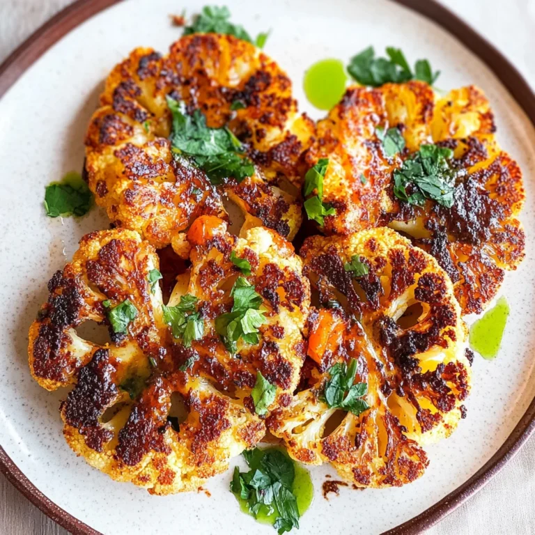 Crispy Baked Cauliflower Steaks: An Amazing Ultimate Recipe