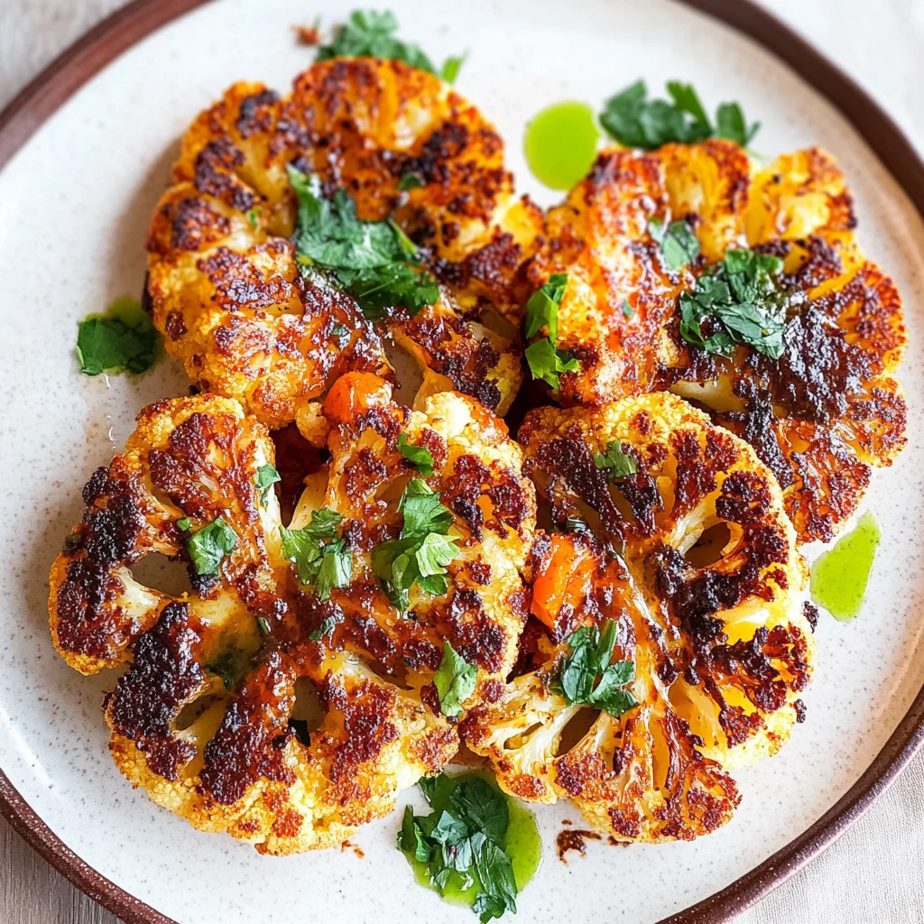 Crispy Baked Cauliflower Steaks: An Amazing Ultimate Recipe