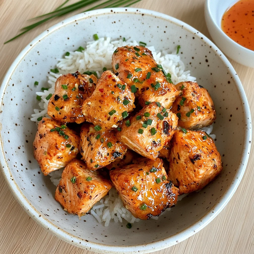 Crispy Bang Bang Salmon Bites: A Flavor Explosion!