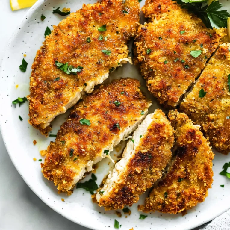 Crispy Chicken Cutlets: Quick and Irresistibly Crunchy