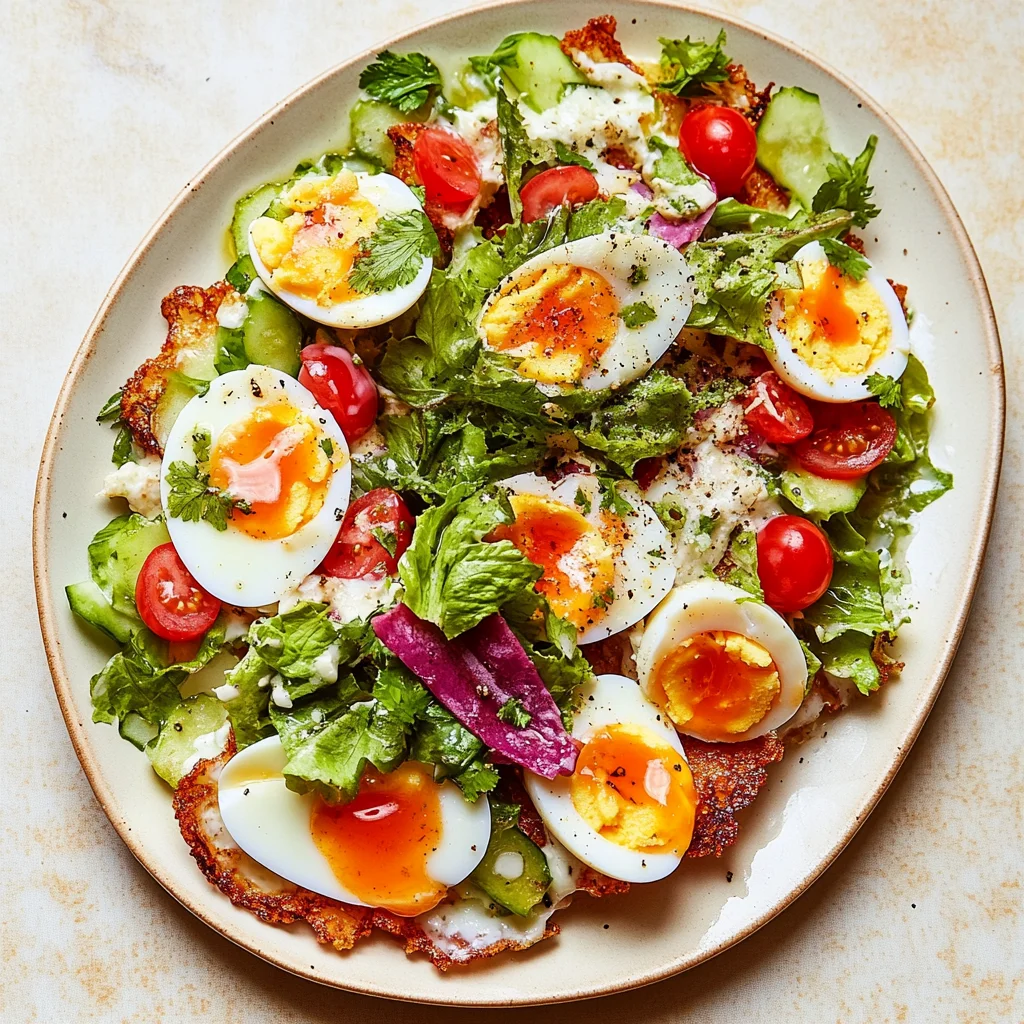 Crispy Egg Salad: Crunchy and Creamy Delight Awaits