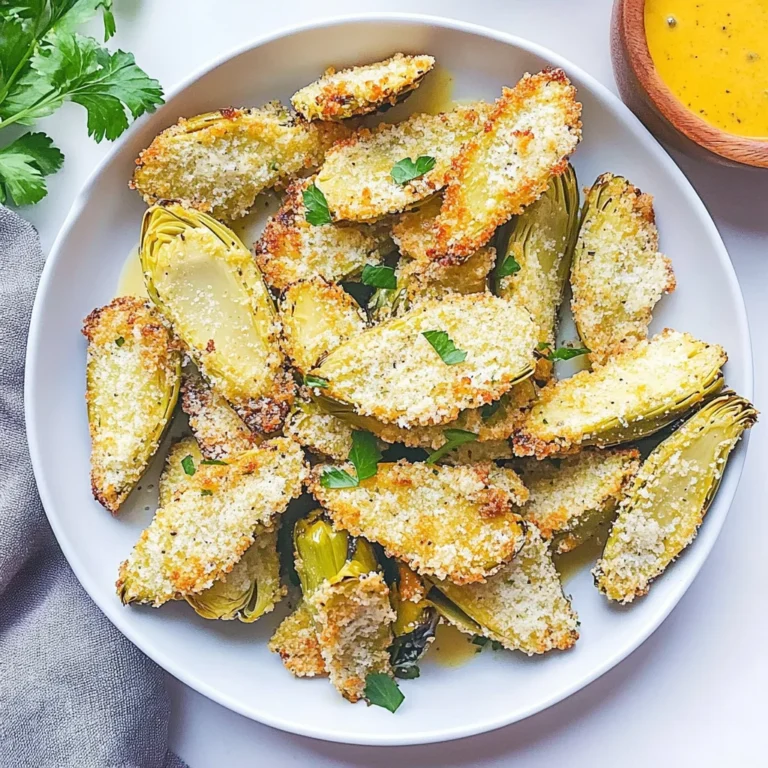 Crispy Parmesan Artichoke Hearts: Savory Delight Awaits