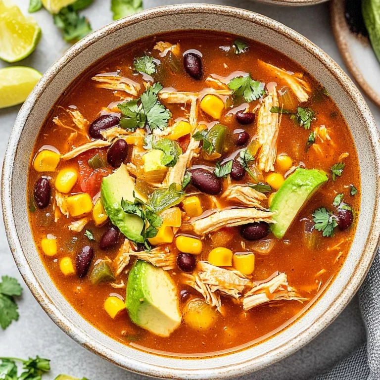 Crockpot Chicken Tortilla Soup: Effortless Comfort at Home