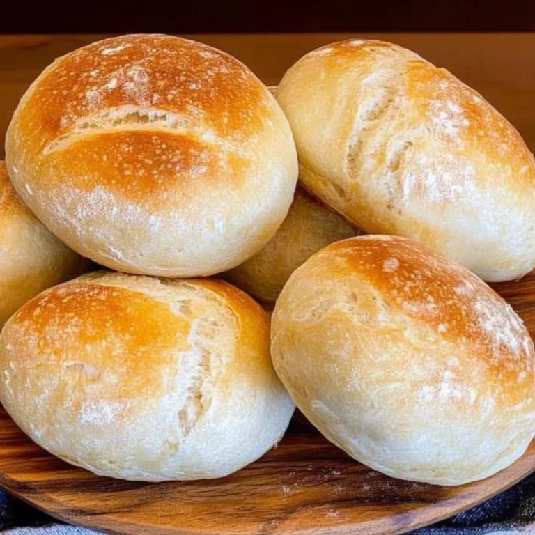 Crusty Chewy French Bread Rolls: Perfectly Soft Inside