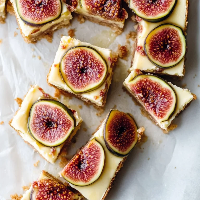 Decadent Fig and Cream Cheese Bars: A Sweet Hug in Every …