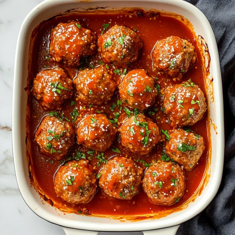 Easy Baked Porcupine Meatballs: Comfort in Every Bite
