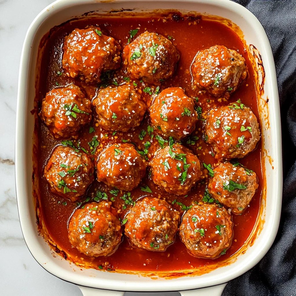 Easy Baked Porcupine Meatballs: Comfort in Every Bite