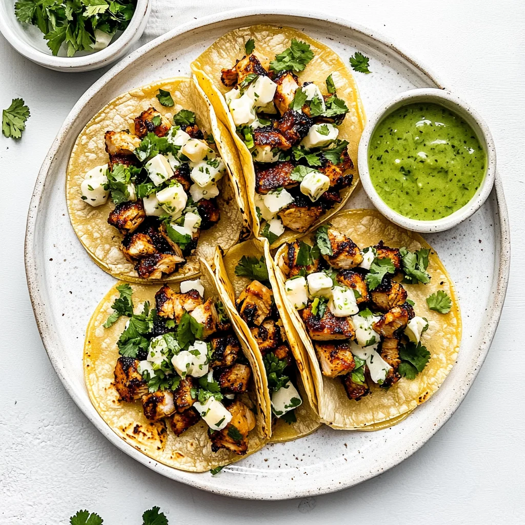 Easy Chicken Street Tacos Recipe: Flavorful and Quick