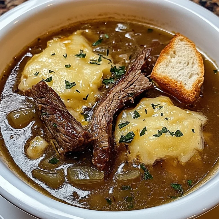 French Onion Beef Short Rib Soup: Cozy and Heartwarming
