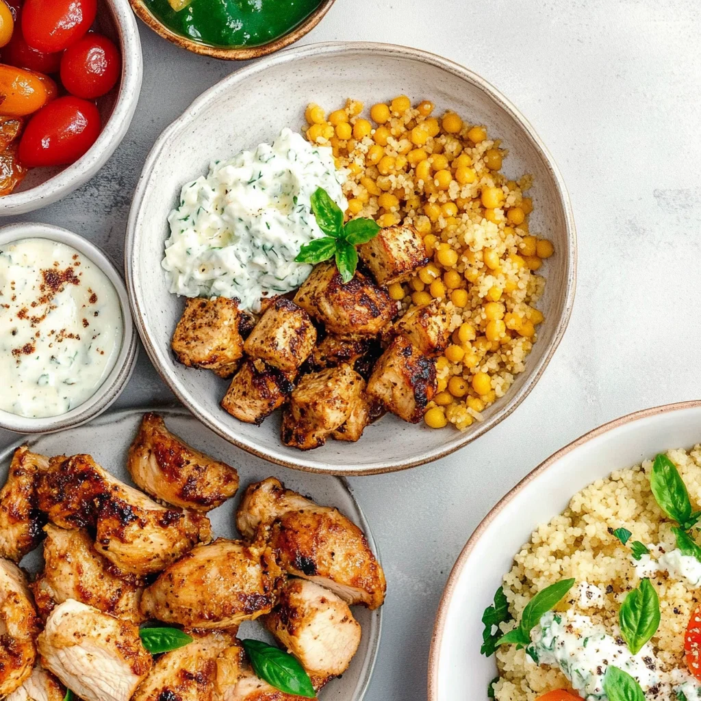 Greek Chicken with Tzatziki and Couscous: Flavor Explosion!