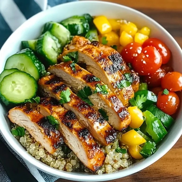 Grilled Chicken Quinoa Bowls: Wholesome and Delicious Del…