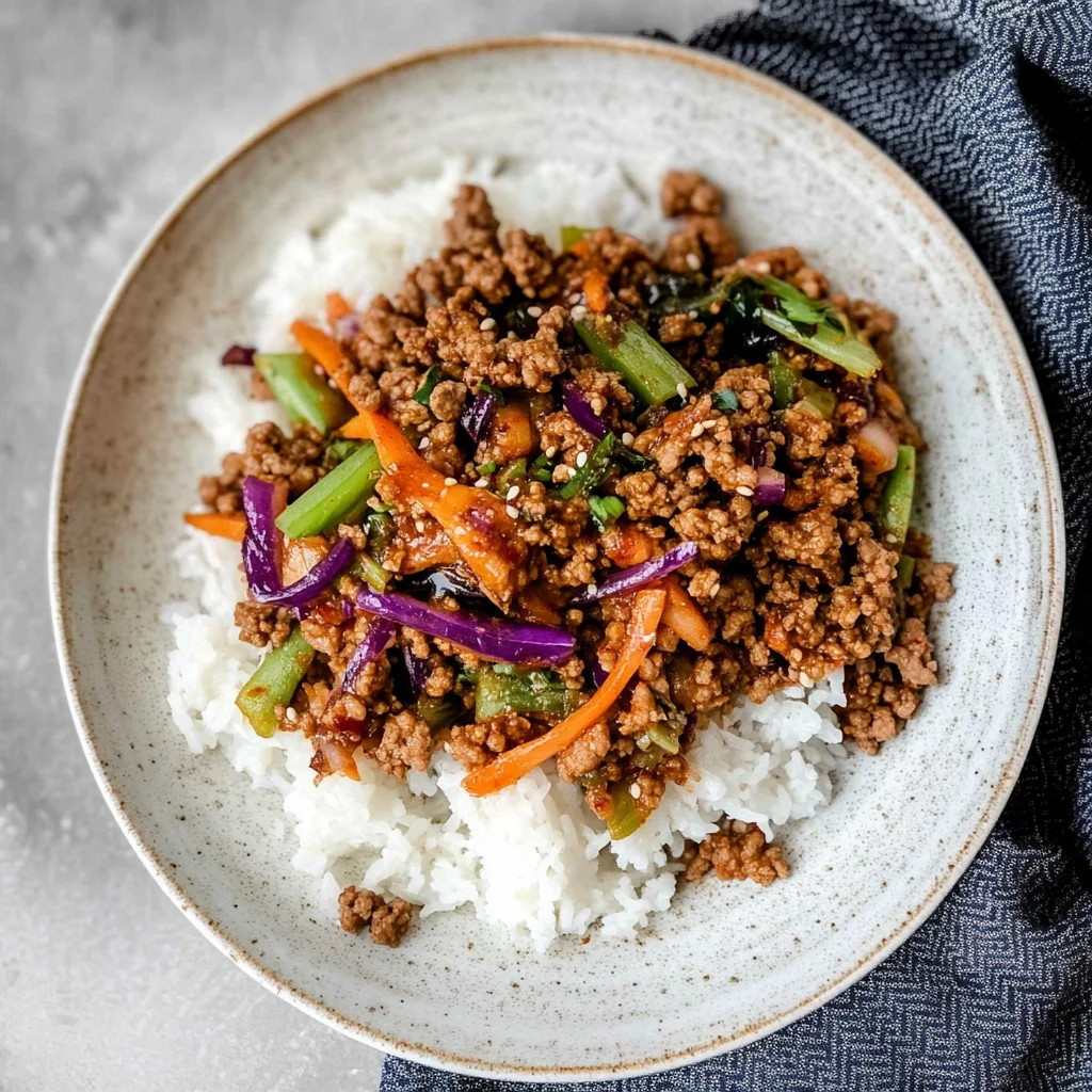 Ground Turkey Recipe (Korean-Style): Spicy & Savory Delight