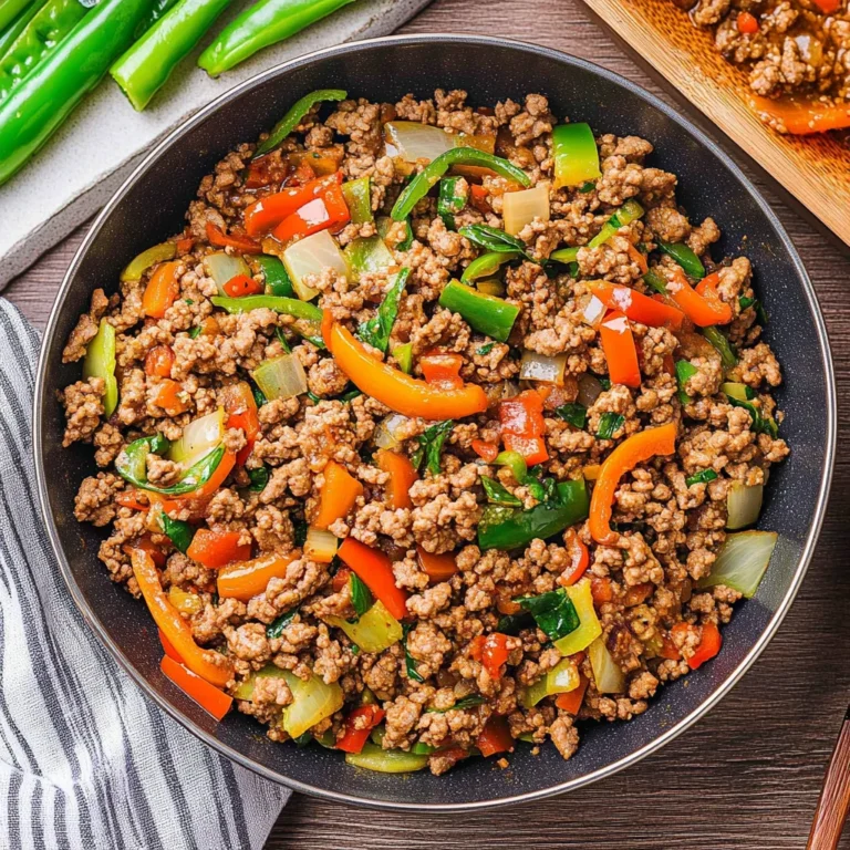 Ground Turkey and Peppers Stir-Fry: Quick and Flavorful D…