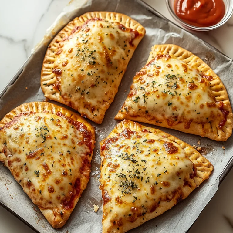 High Protein Pizza Hot Pockets: A Cheesy Delight