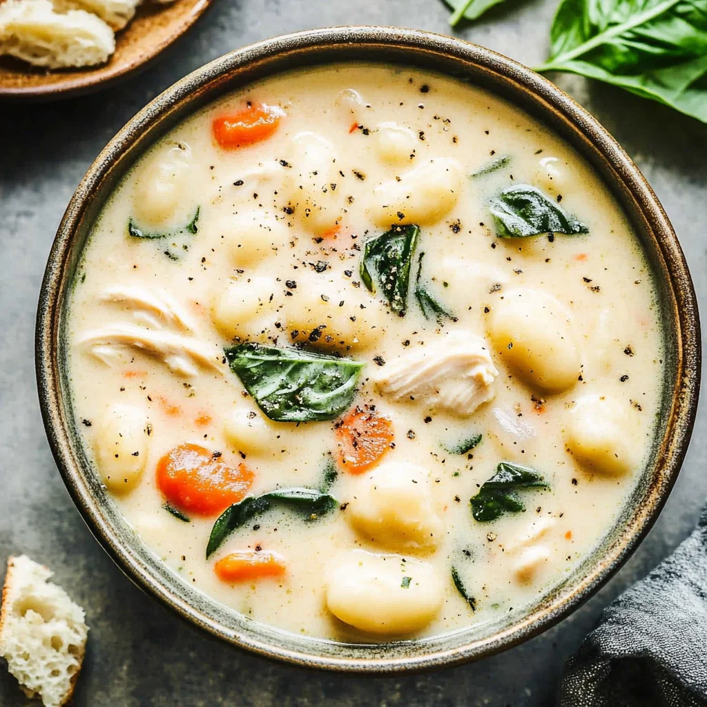 Italian Chicken Gnocchi Soup Recipe: Cozy and Delicious