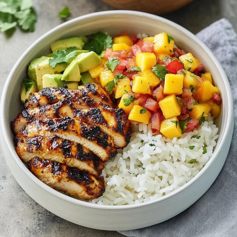 Jerk Chicken Bowls with Mango Salsa: A Flavor Fiesta