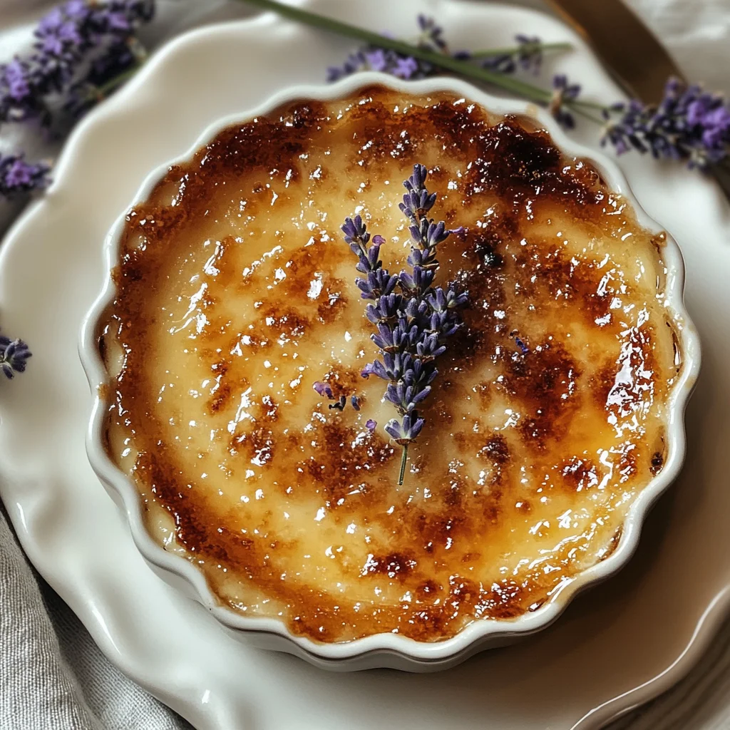 Lavender Creme Brûlée Recipe: Silky and Elegant Indulgence