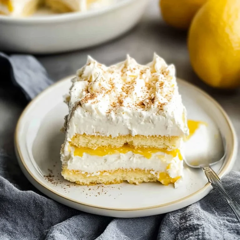 Lemon Tiramisu: Zesty and Creamy Delight to Savor