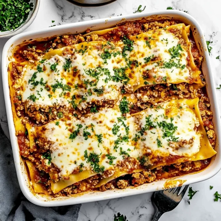 Meaty Lasagna with Cottage Cheese: Comfort in Every Bite