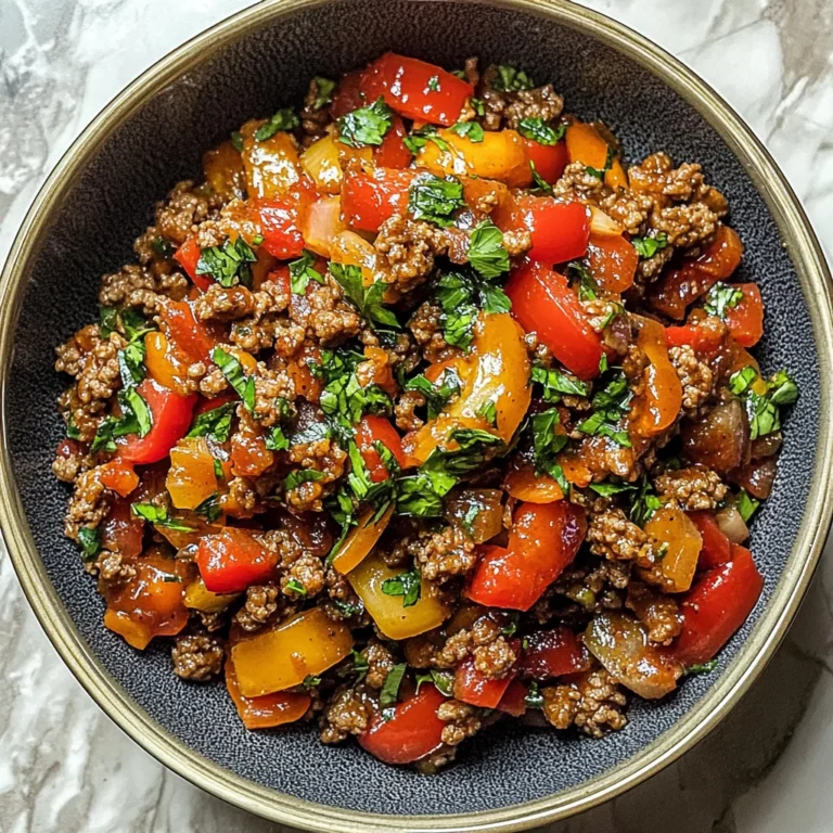 Mediterranean Ground Beef Stir-Fry: Quick and Flavorful D…