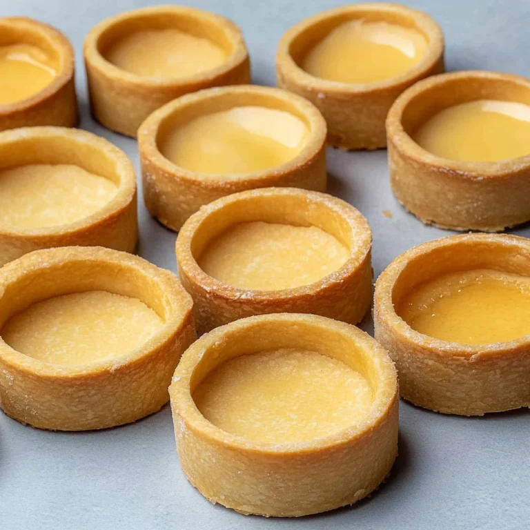 Pâte Sablée, Sweet Shortcrust Pastry Tart Shells: Buttery…