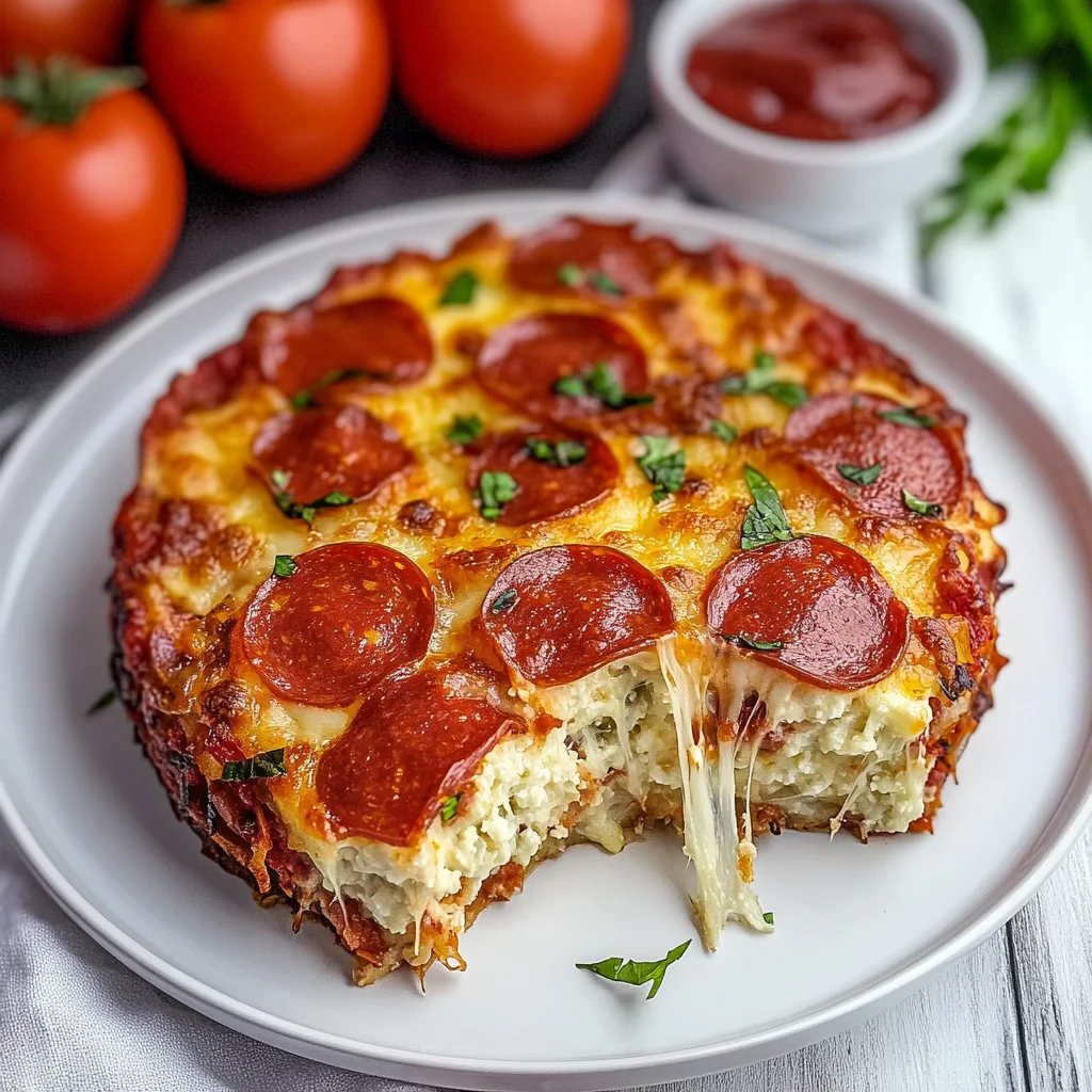 Pizza Style Cottage Cheese Bake: Easy Protein-Packed Dinner