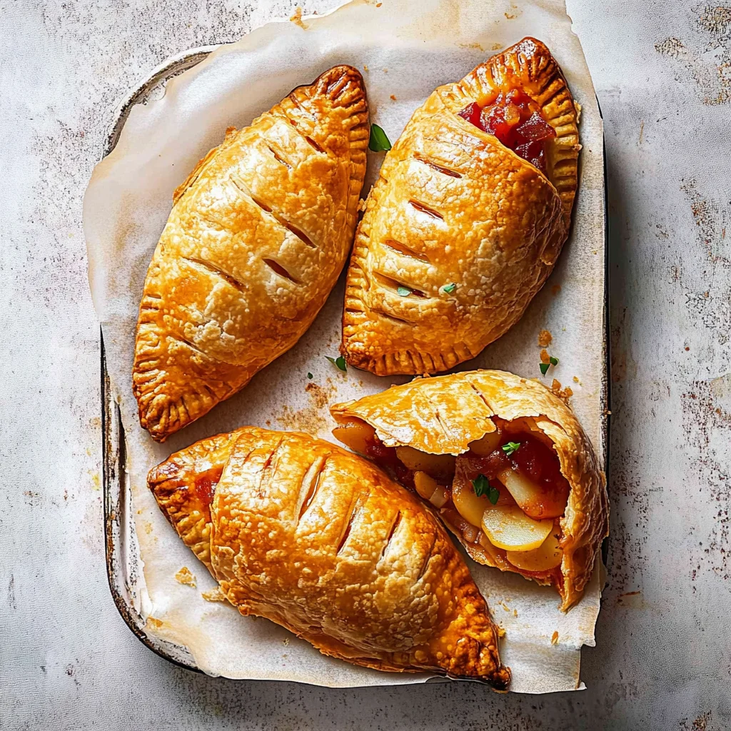 Potato, Cheese and Onion Pasties: Warm and Comforting Bites